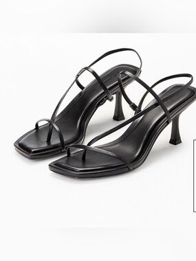 Steve Madden Women's Locke Strappy Heels 8 Black
